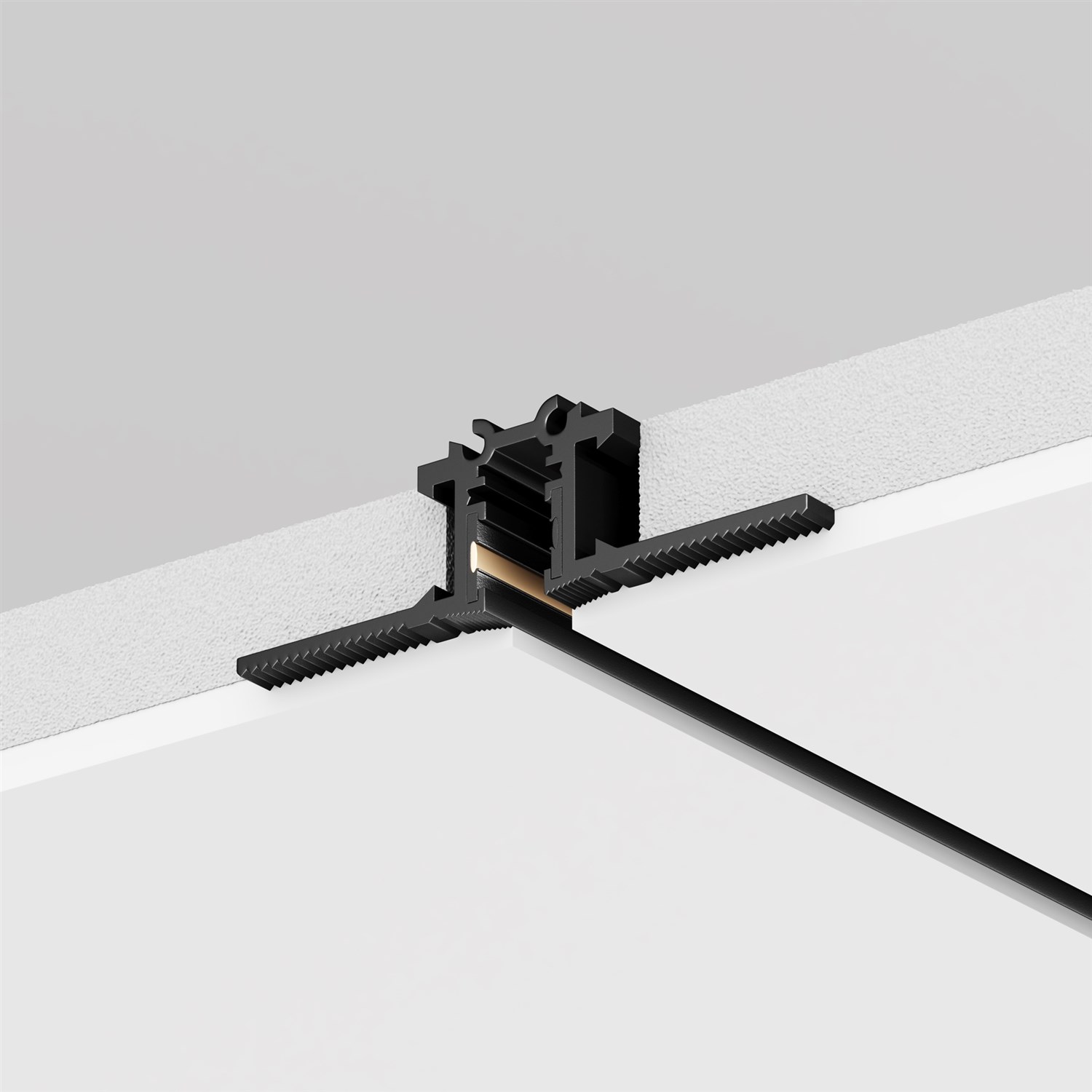 Maytoni Technical Busbar trunkings Levity Шинопровод встраиваемый цвет: черный TRX184-132B