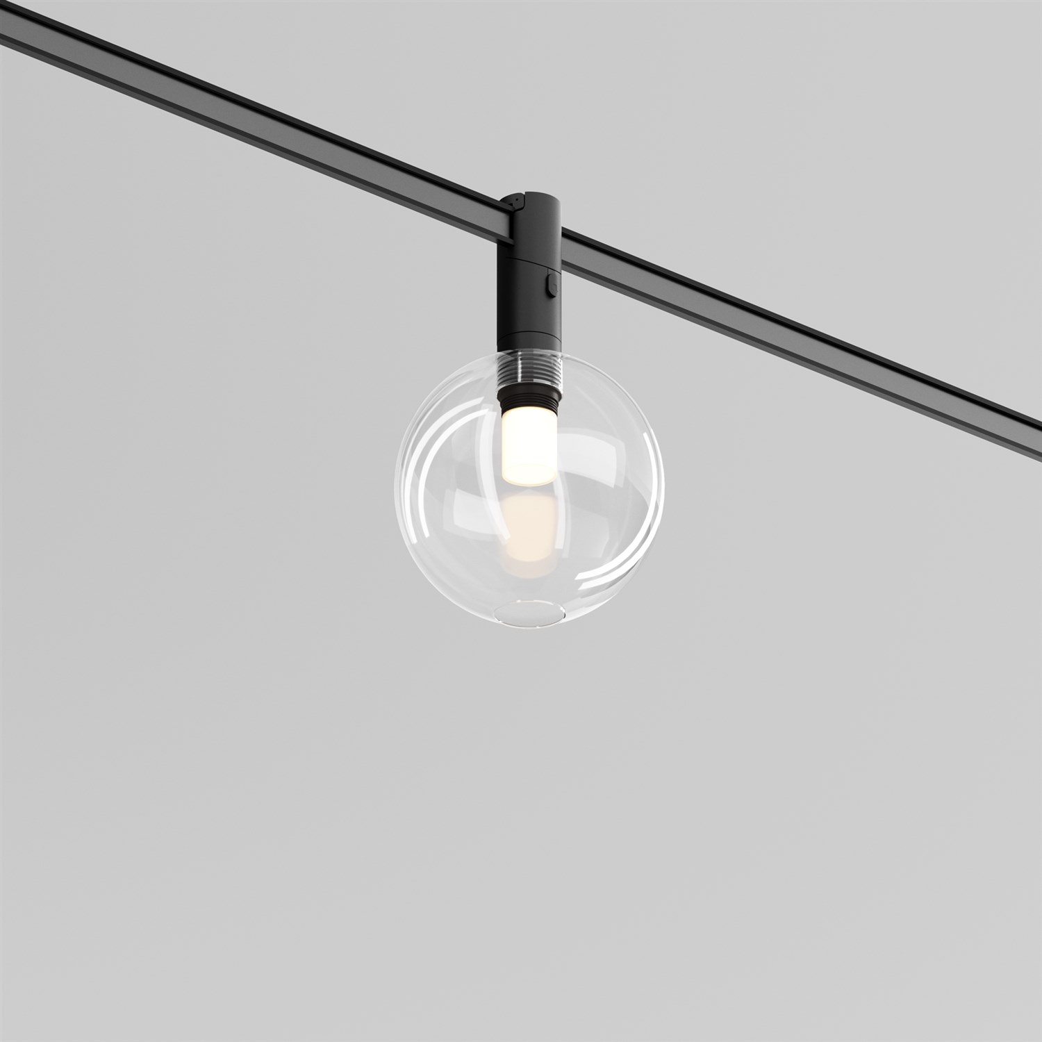 Maytoni Technical Bubble Трековый светильник цвет: черный TR205-1-3W3K-B