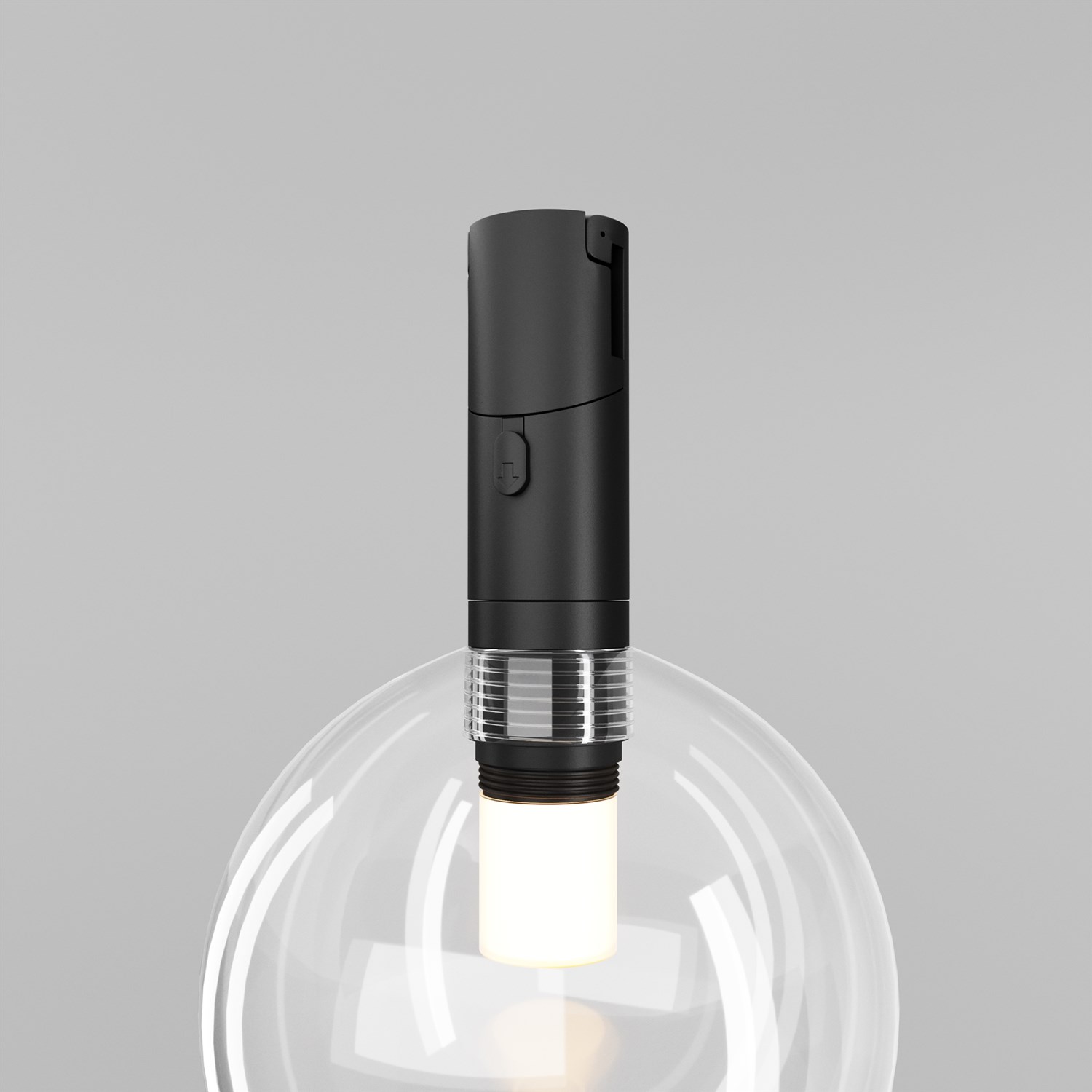 Maytoni Technical Bubble Трековый светильник цвет: черный TR205-1-3W3K-B