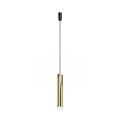 Maytoni Technical Skim Трековый подвесной светильник цвет: латунь TR210-1-5W3K-M-BBS