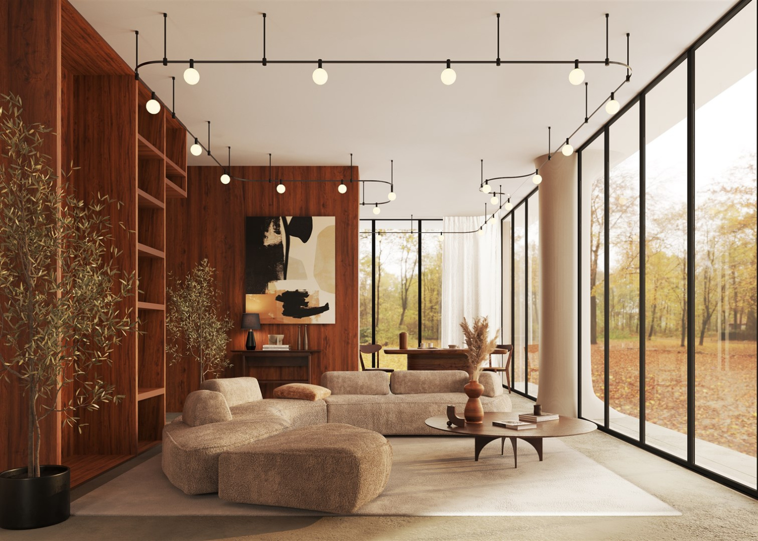 Maytoni Technical Luna Трековый светильник цвет: черный TR208-1-5W3K-B