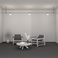 Maytoni Technical Luna Трековый светильник цвет: черный TR208-1-5W3K-B