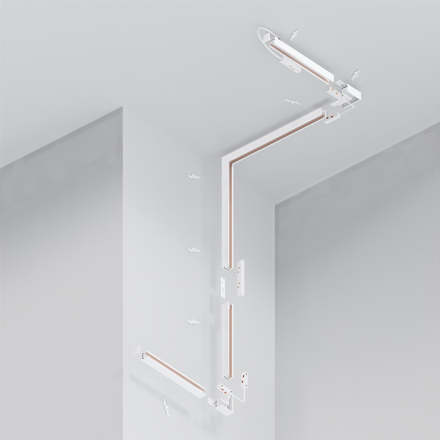Maytoni Technical Busbar trunkings Exility Шинопровод накладной цвет: белый TRXM034-412W