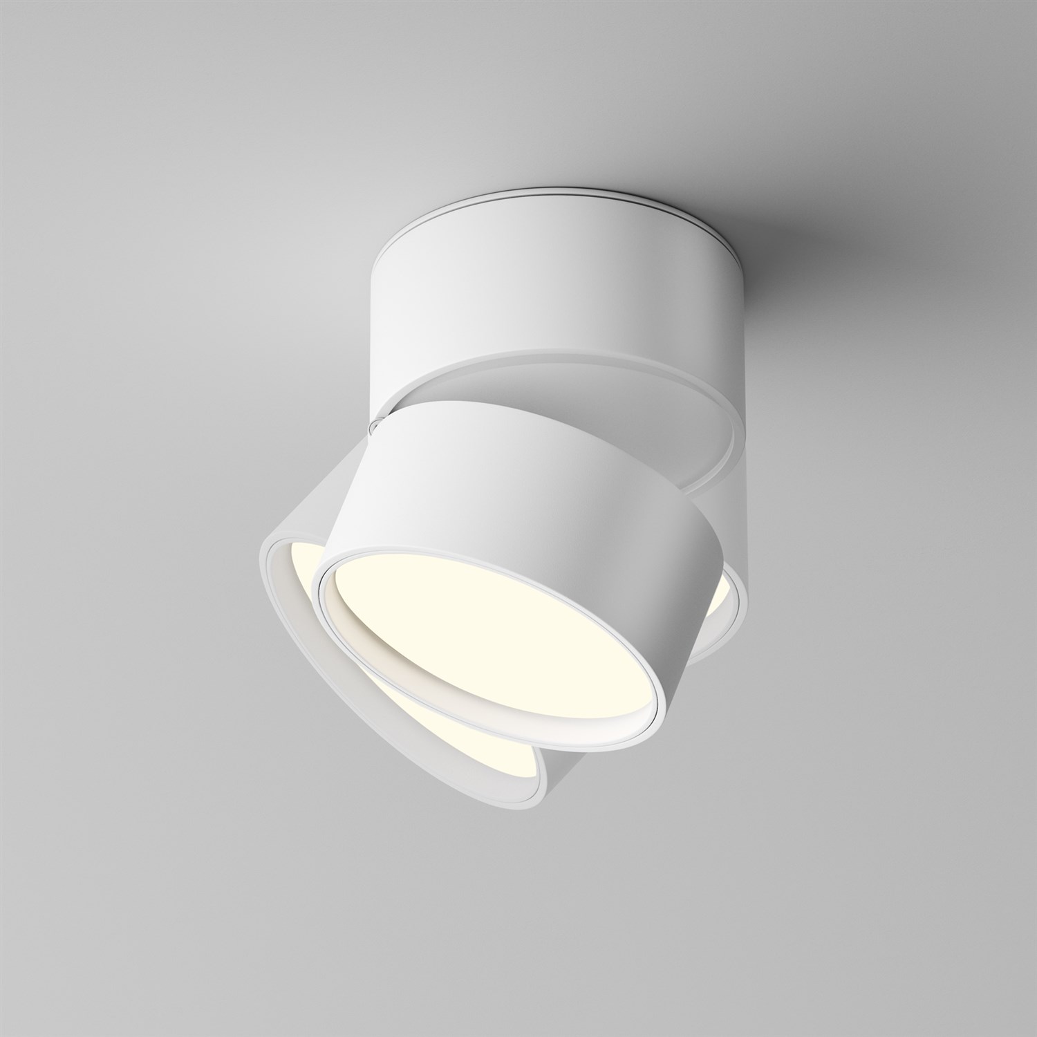 Maytoni Technical Onda Потолочный светильник цвет: белый C024CL-12W4K-W-1