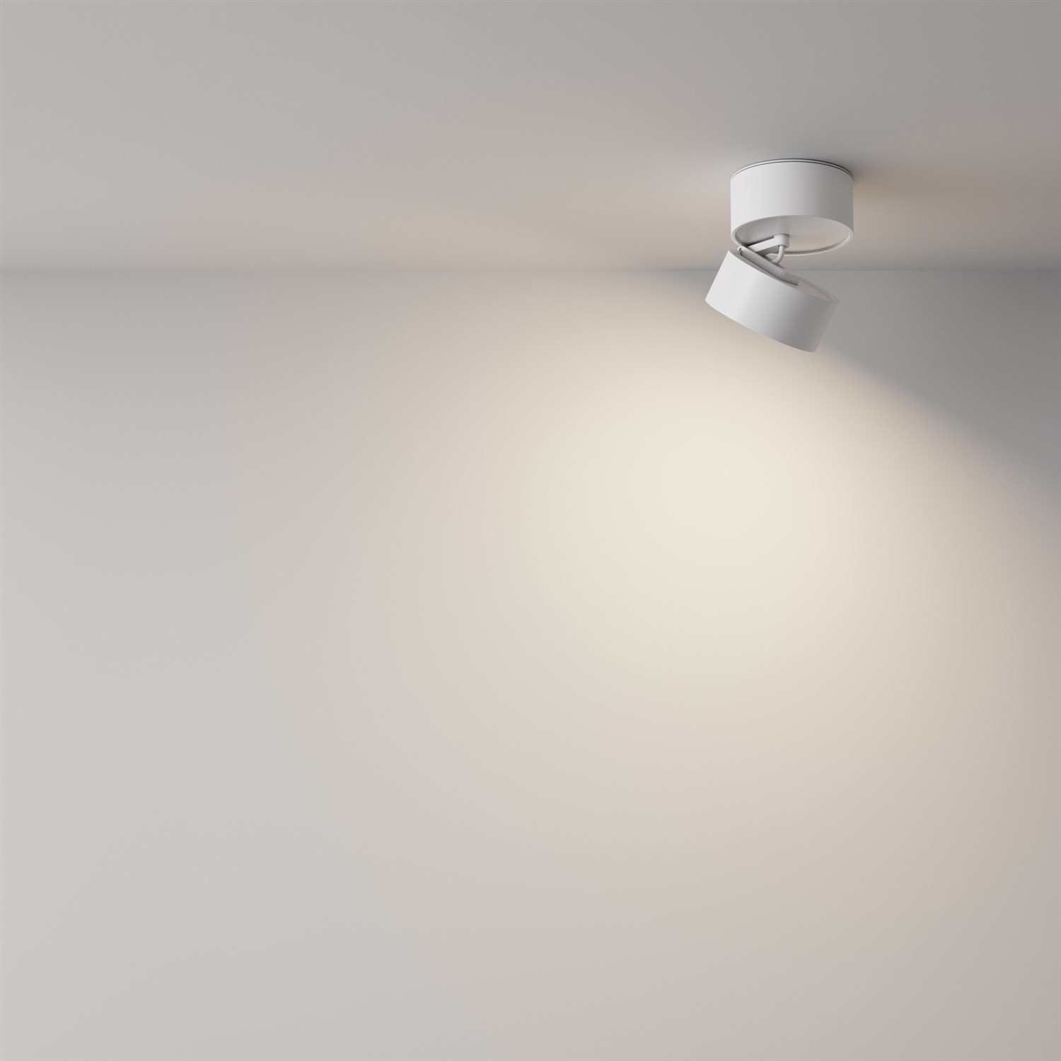 Maytoni Technical Onda Потолочный светильник цвет: белый C024CL-12W4K-W-1