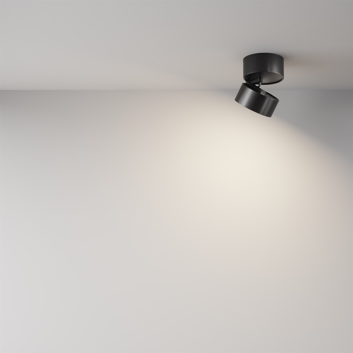 Maytoni Technical Onda Потолочный светильник цвет: черный C024CL-12W4K-B-1