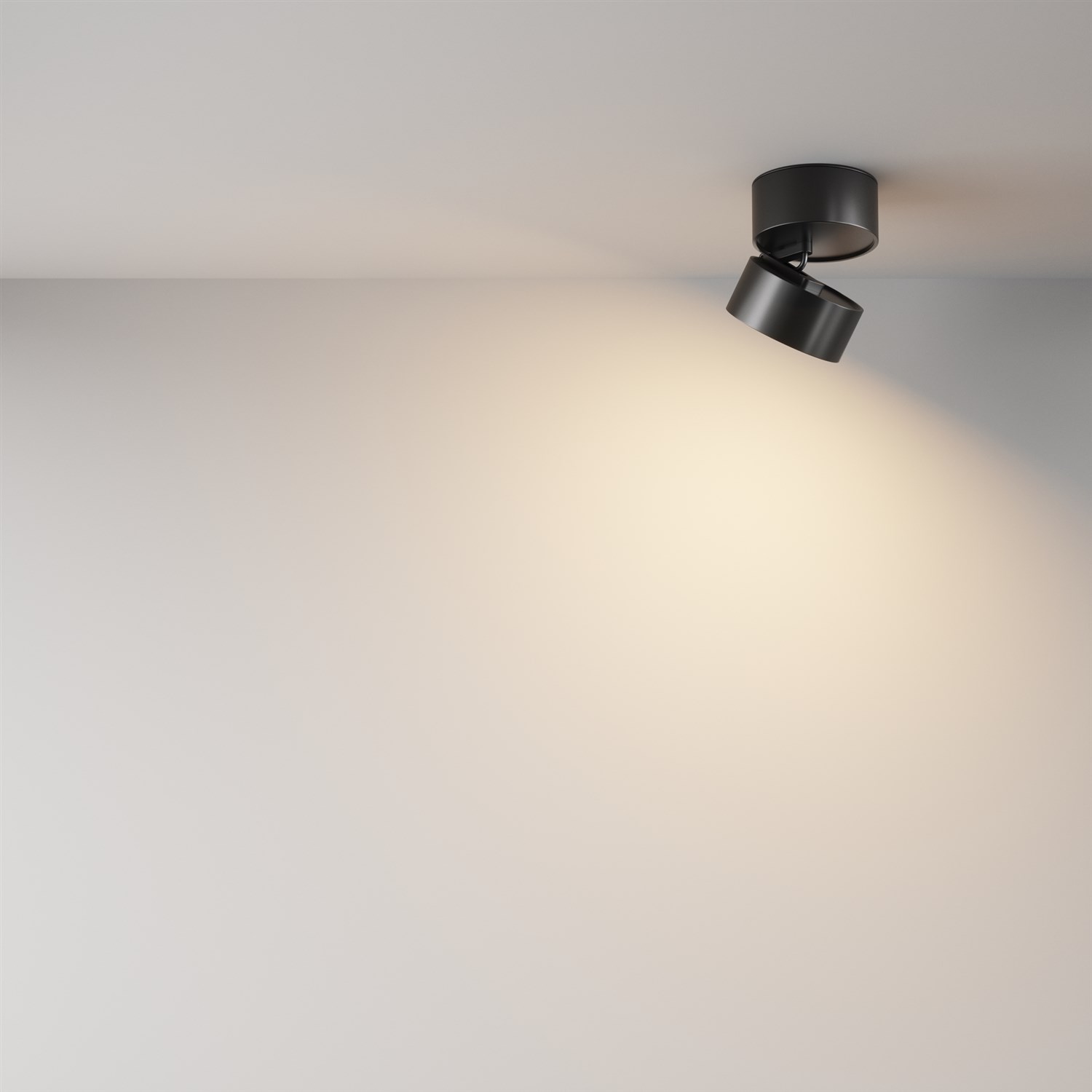 Maytoni Technical Onda Потолочный светильник цвет: черный C024CL-12W3K-B-1