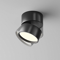 Maytoni Technical Onda Потолочный светильник цвет: черный C024CL-12W3K-B-1