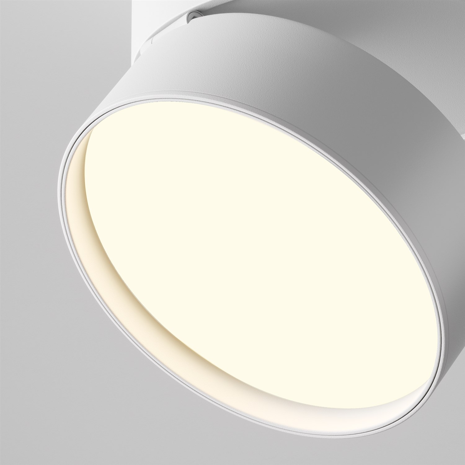 Maytoni Technical Onda Потолочный светильник цвет: белый C024CL-18W3K-W-1