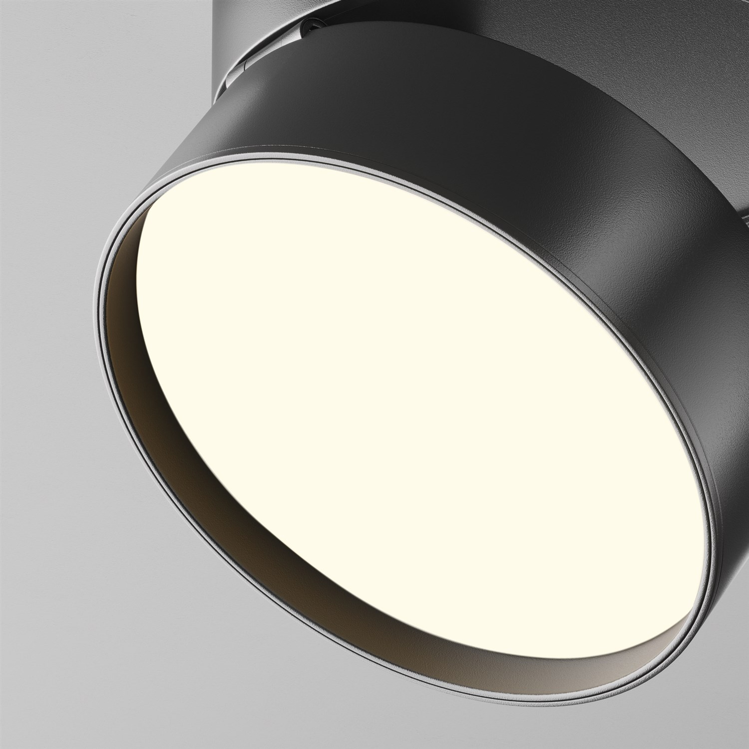 Maytoni Technical Onda Потолочный светильник цвет: черный C024CL-18W3K-B-1