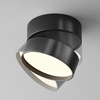 Maytoni Technical Onda Потолочный светильник цвет: черный C024CL-18W3K-B-1