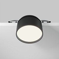 Maytoni Technical Onda Встраиваемый светильник цвет: черный DL024-12W4K-B