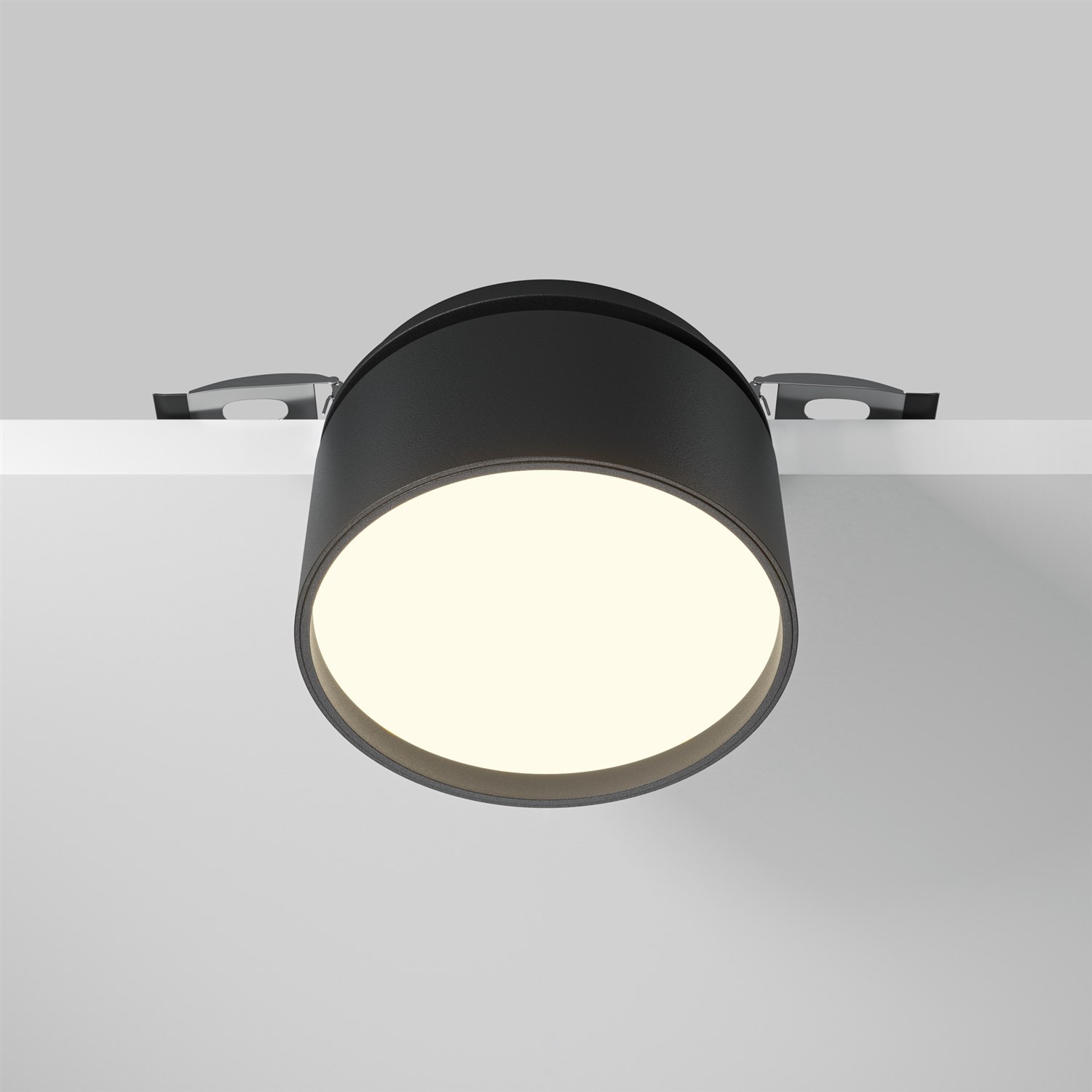 Maytoni Technical Onda Встраиваемый светильник цвет: черный DL024-12W-DTW-B