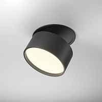 Maytoni Technical Onda Встраиваемый светильник цвет: черный DL024-12W-DTW-B