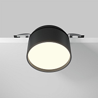 Maytoni Technical Onda Встраиваемый светильник цвет: черный DL024-12W-DTW-B