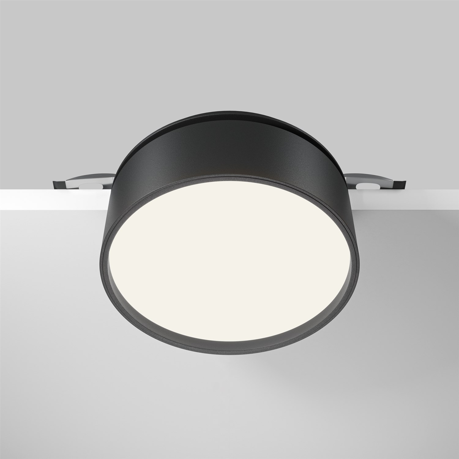 Maytoni Technical Onda Встраиваемый светильник цвет: черный DL024-18W4K-B