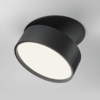 Maytoni Technical Onda Встраиваемый светильник цвет: черный DL024-18W4K-B