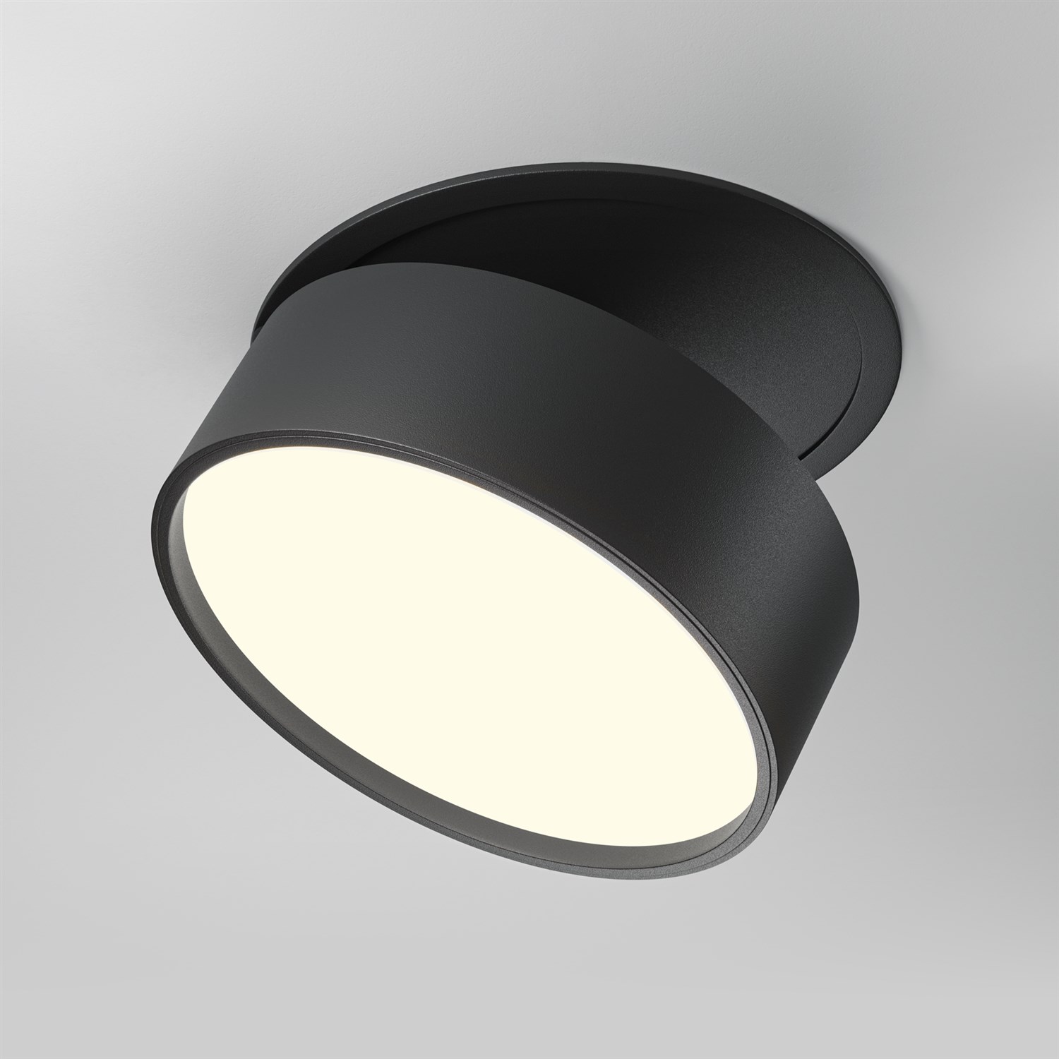 Maytoni Technical Onda Встраиваемый светильник цвет: черный DL024-18W3K-B