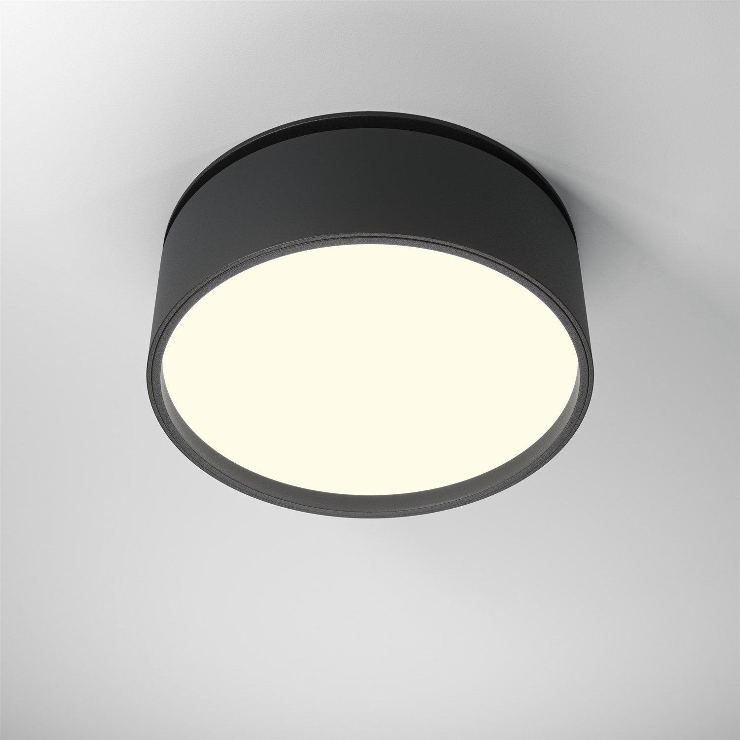 Maytoni Technical Onda Встраиваемый светильник цвет: черный DL024-18W3K-B
