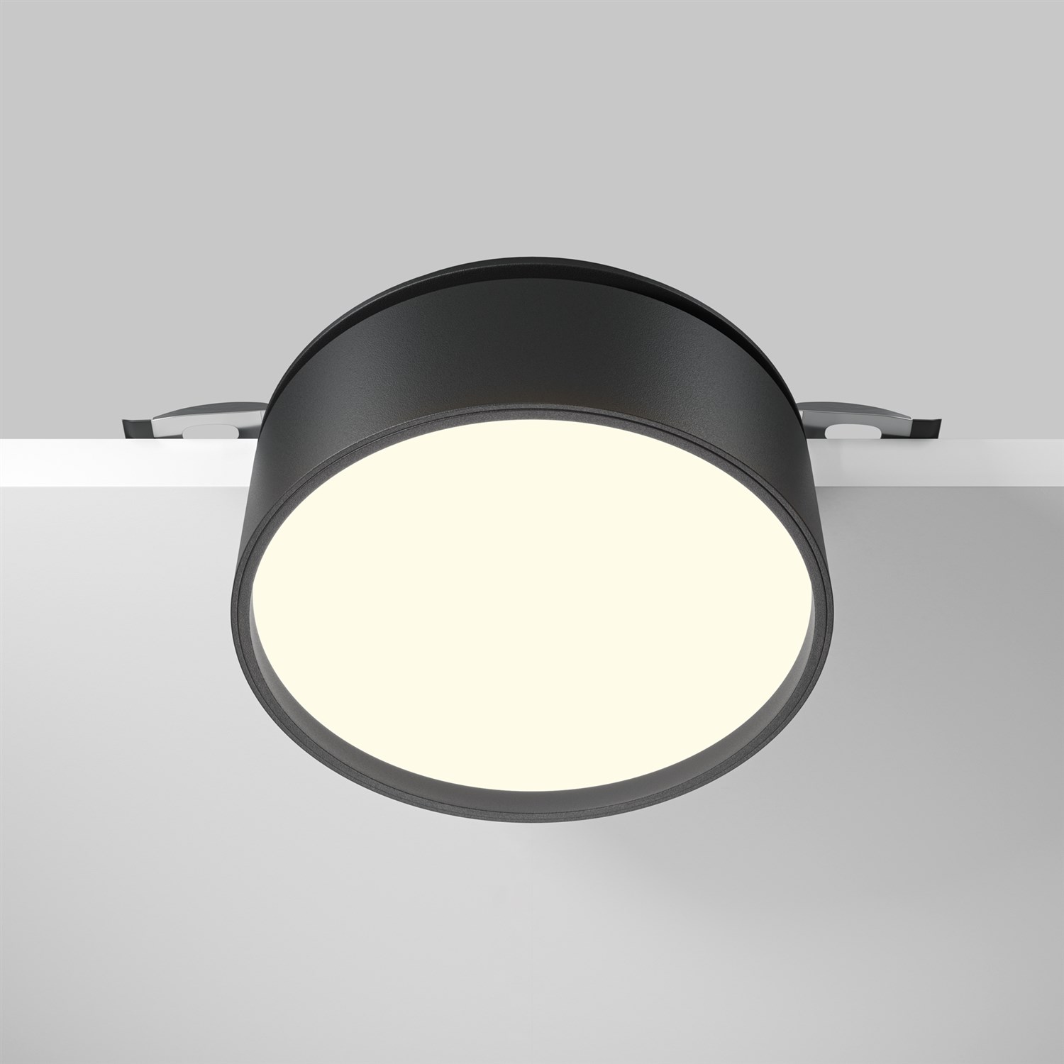 Maytoni Technical Onda Встраиваемый светильник цвет: черный DL024-18W3K-B