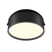 Maytoni Technical Onda Встраиваемый светильник цвет: черный DL024-18W3K-B