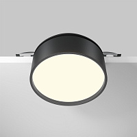 Maytoni Technical Onda Встраиваемый светильник цвет: черный DL024-18W3K-B