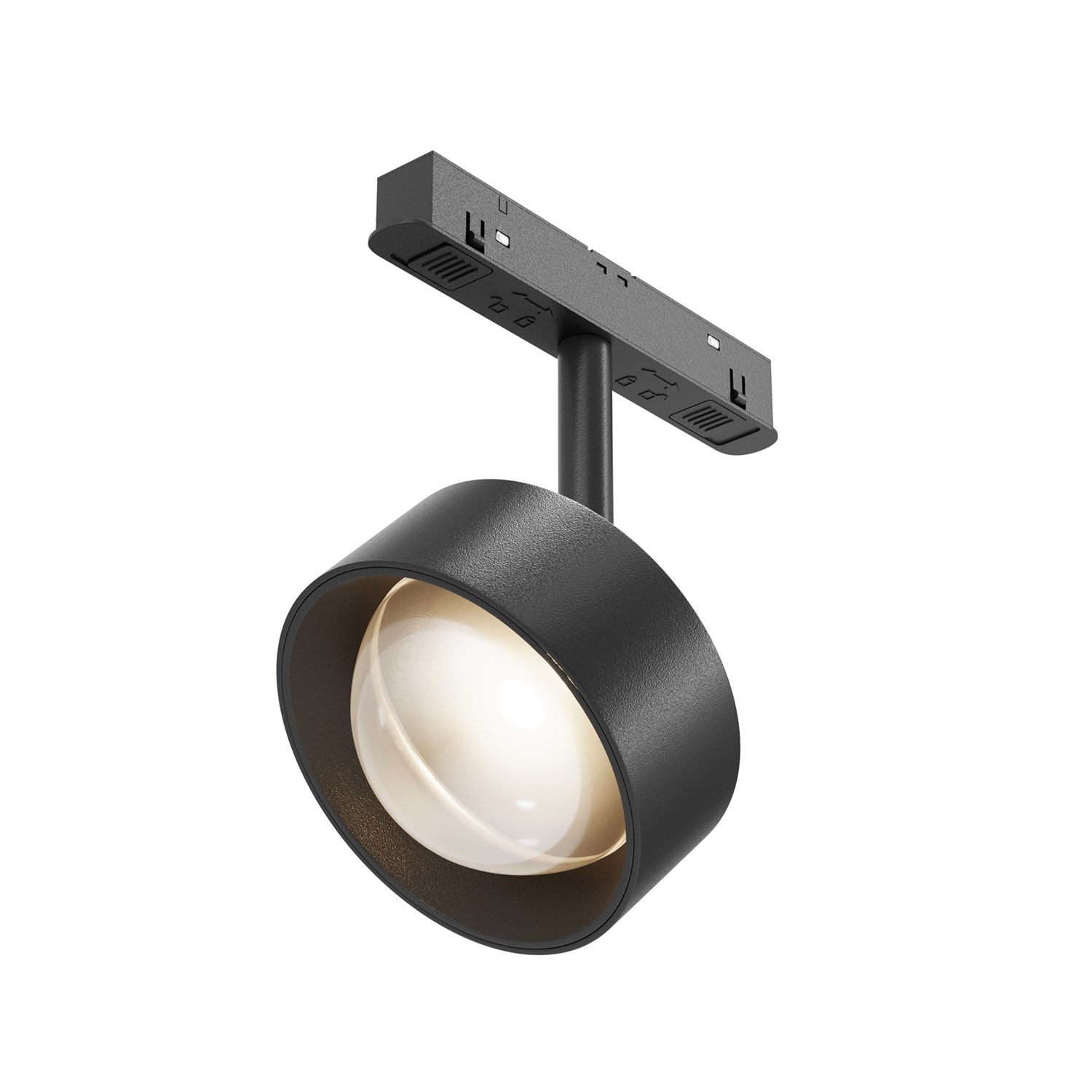 Maytoni Technical Lens Трековый светильник цвет: черный TR217-2-15W3K-B