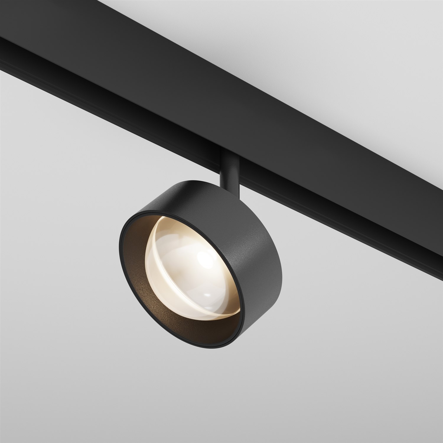 Maytoni Technical Lens Трековый светильник цвет: черный TR217-2-15W3K-B