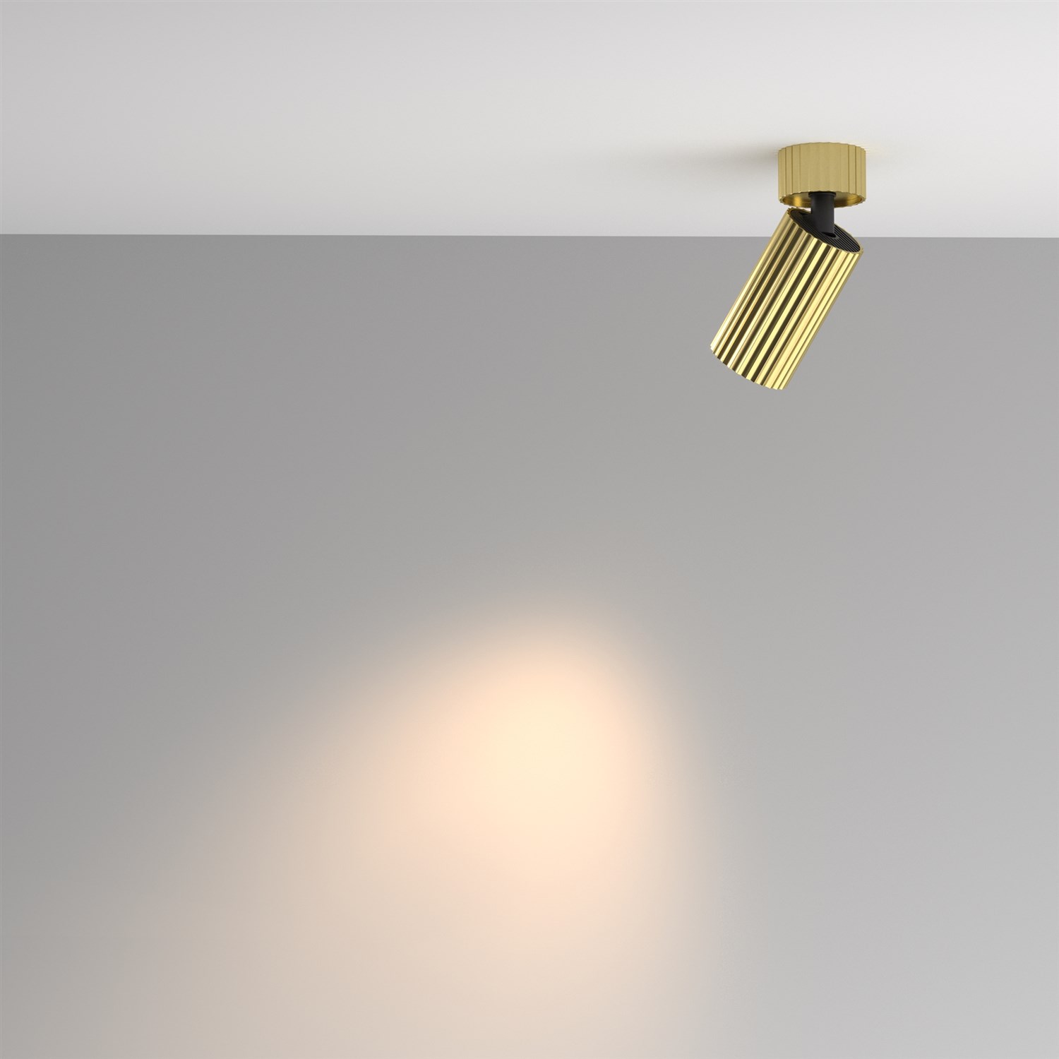 Maytoni Technical Calipso Потолочный светильник цвет: латунь C108CL-01-GU10-BS