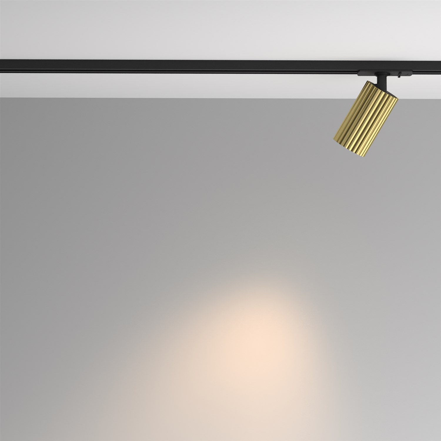 Maytoni Technical Calipso Трековый светильник цвет: латунь TR218-1-GU10-BS