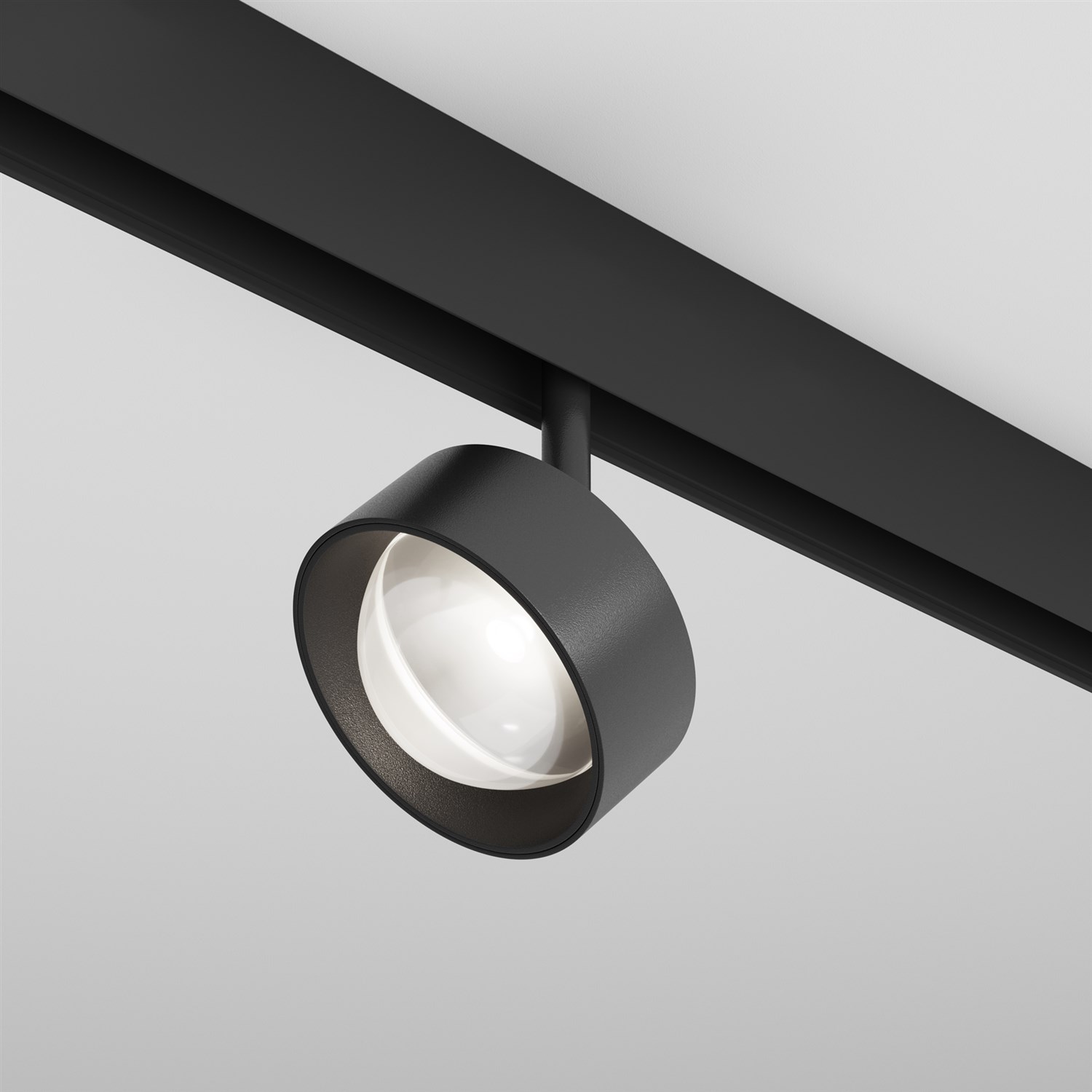 Maytoni Technical Lens Трековый светильник цвет: черный TR217-2-15W4K-B