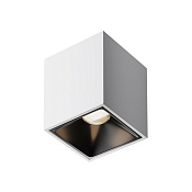Maytoni Technical Alfa LED Потолочный светильник цвет: бело-черный C065CL-8W4K-SQ-WB