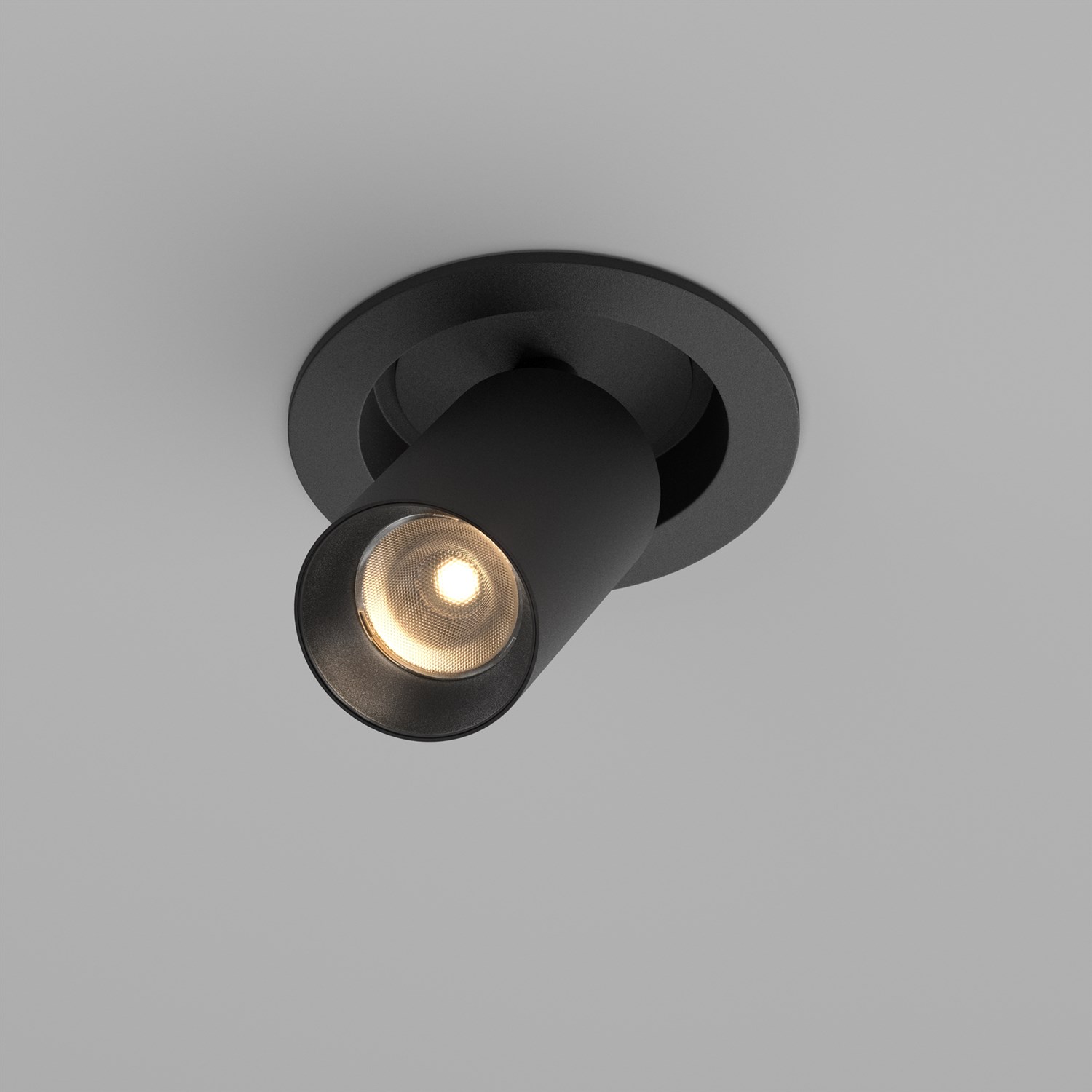 Maytoni Technical FOCUS LED Встраиваемый светильник цвет: черный C071CL-7W3K-B