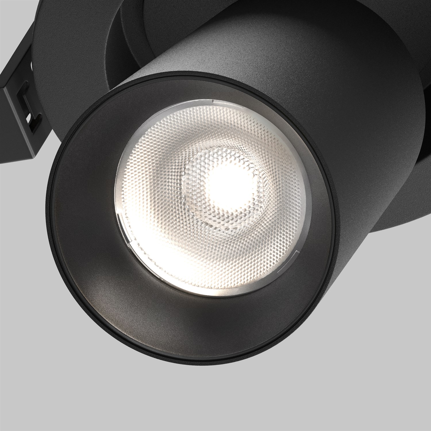 Maytoni Technical FOCUS LED Встраиваемый светильник цвет: черный C071CL-7W4K-B