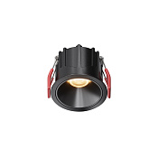 Maytoni Technical Alfa LED Встраиваемый светильник цвет: черный DL043-01-10W2.7K-RD-B