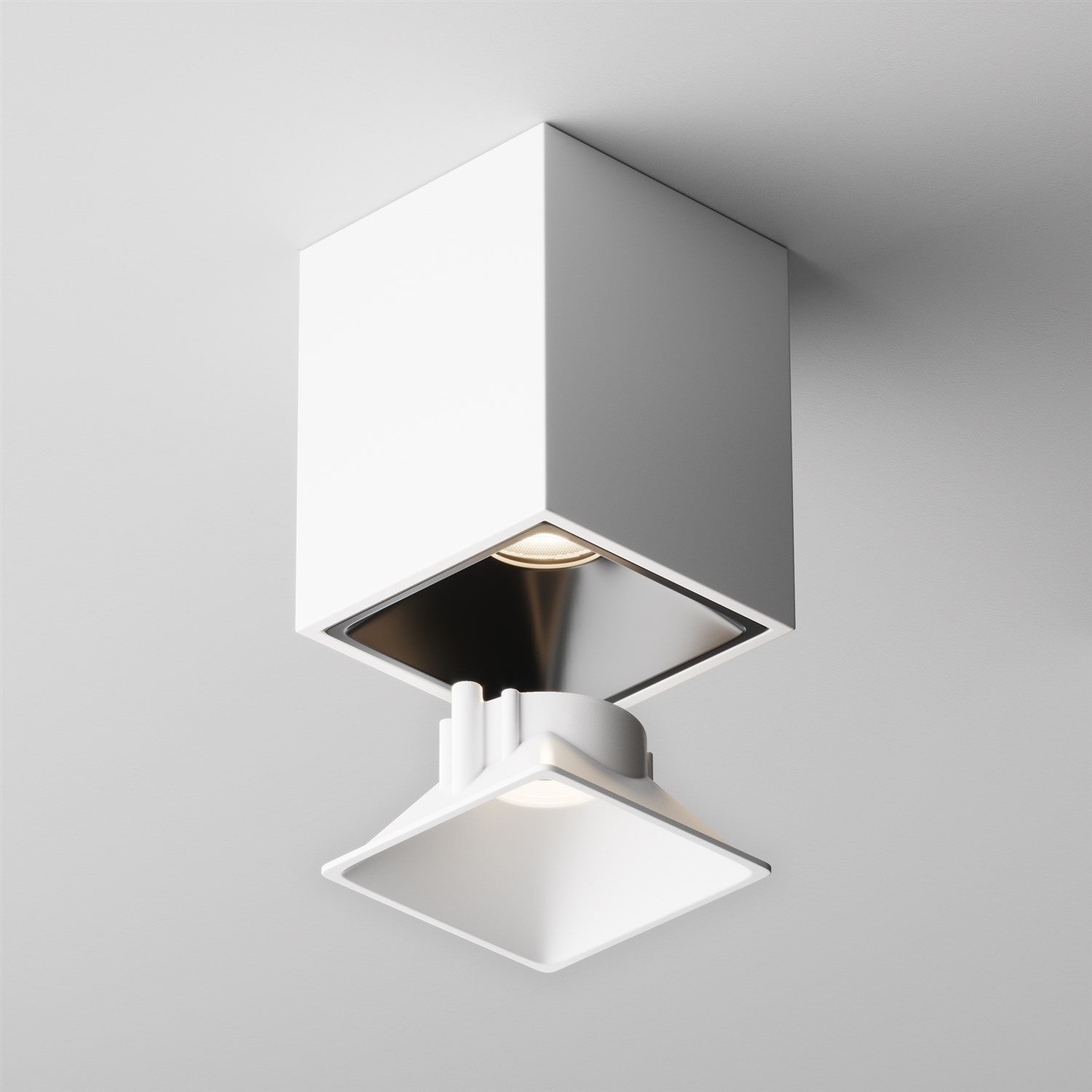 Maytoni Technical Accessories Аксессуар цвет: белый Ring8-10W-SQ-W