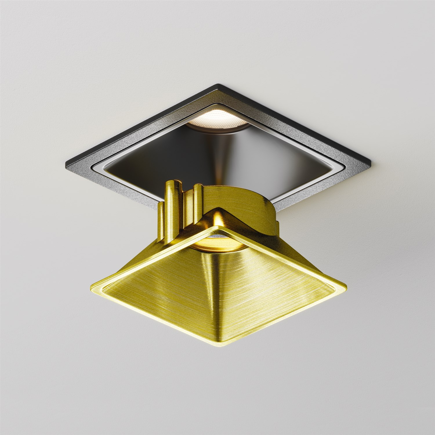 Maytoni Technical Accessories Аксессуар цвет: латунь Ring8-10W-SQ-BS