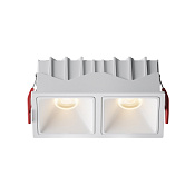 Maytoni Technical Alfa LED Встраиваемый светильник цвет: белый DL043-02-10W3K-SQ-W-1