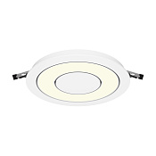 Maytoni Technical Vector Встраиваемый светильник цвет: белый DL102-12W3K-W