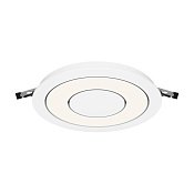 Maytoni Technical Vector Встраиваемый светильник цвет: белый DL102-12W4K-W