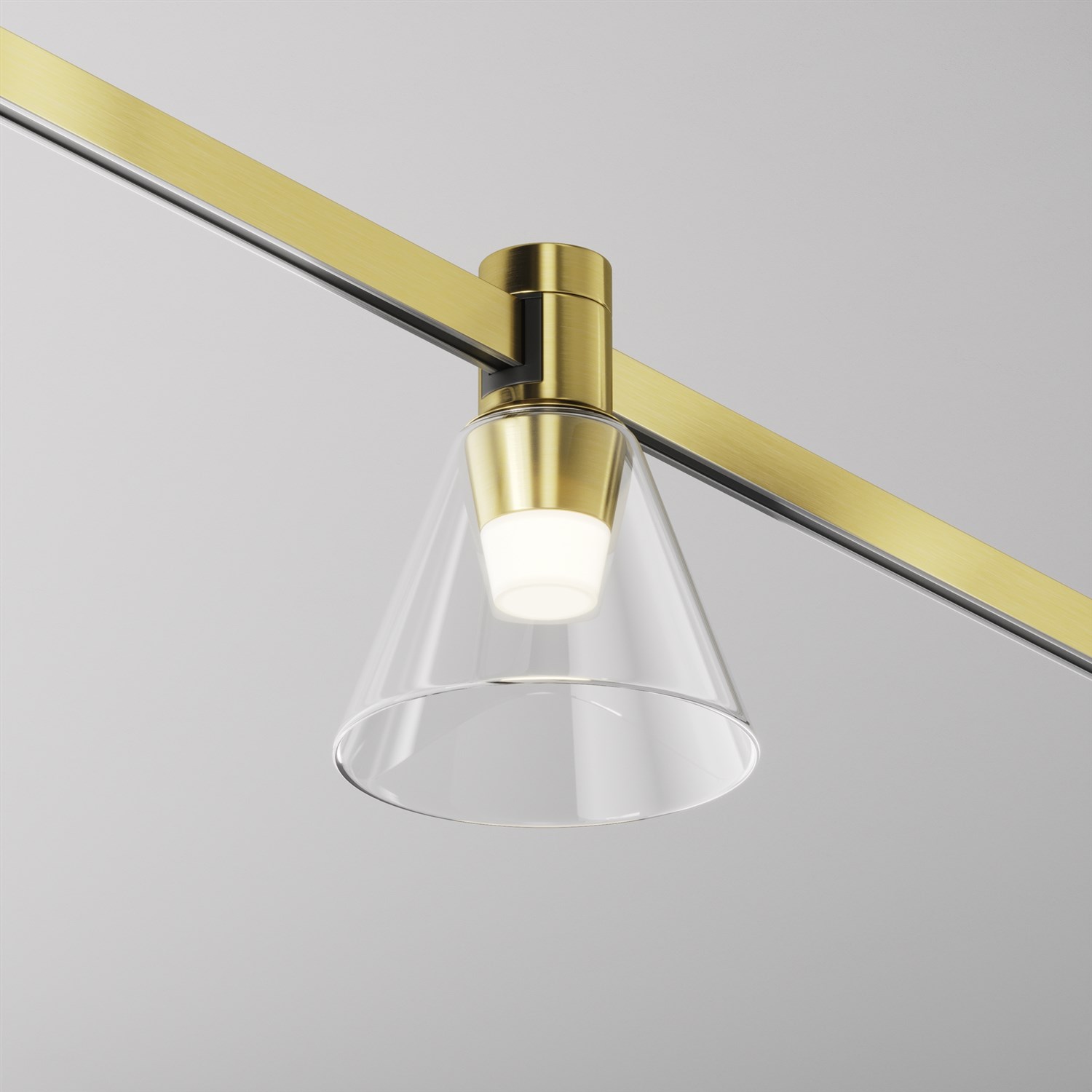 Maytoni Technical Bianca Трековый светильник цвет: латунь TR147-1-3W4K-BS