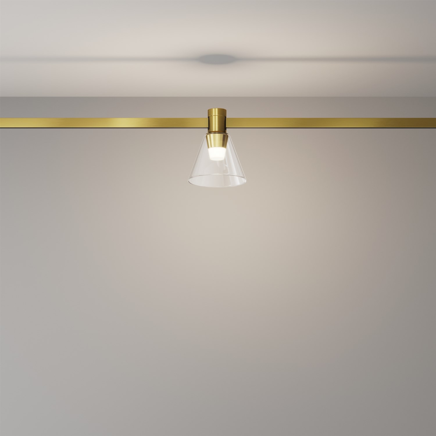 Maytoni Technical Bianca Трековый светильник цвет: латунь TR147-1-3W4K-BS