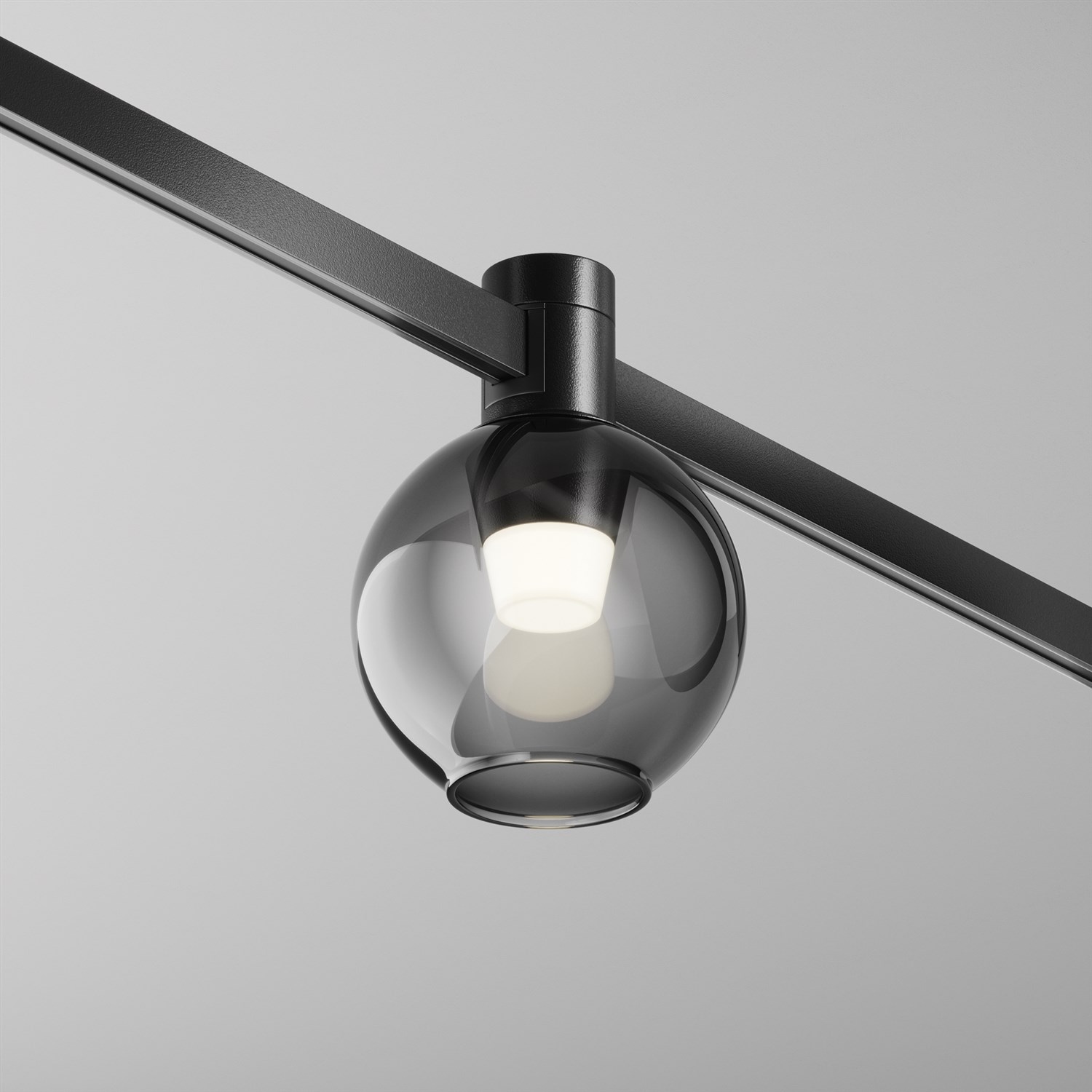 Maytoni Technical Bubble Трековый светильник цвет: черный TR148-1-3W4K-B