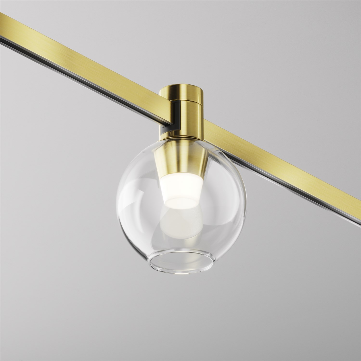 Maytoni Technical Bubble Трековый светильник цвет: латунь TR148-1-3W4K-BS