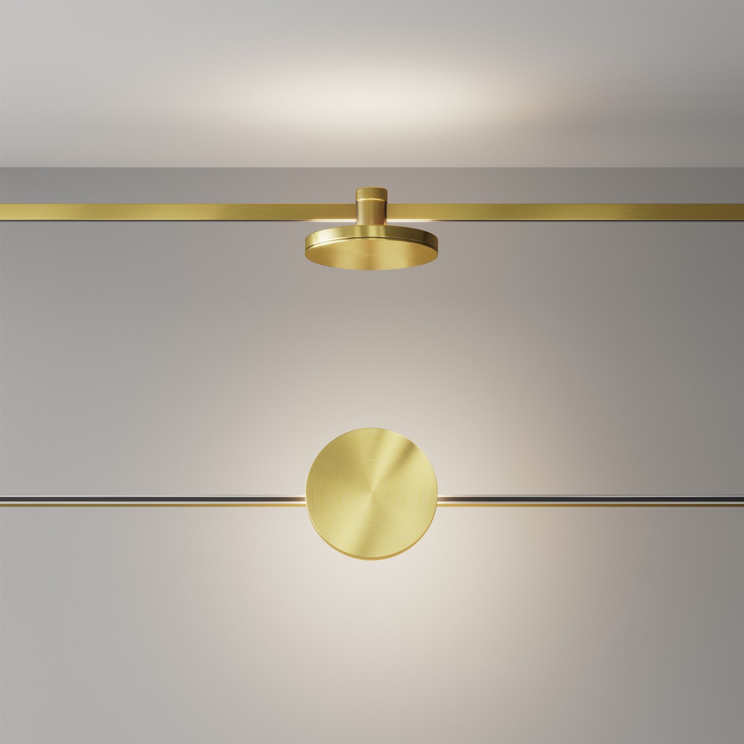 Maytoni Technical Plato Трековый светильник цвет: латунь TR152-1-7W4K-BS