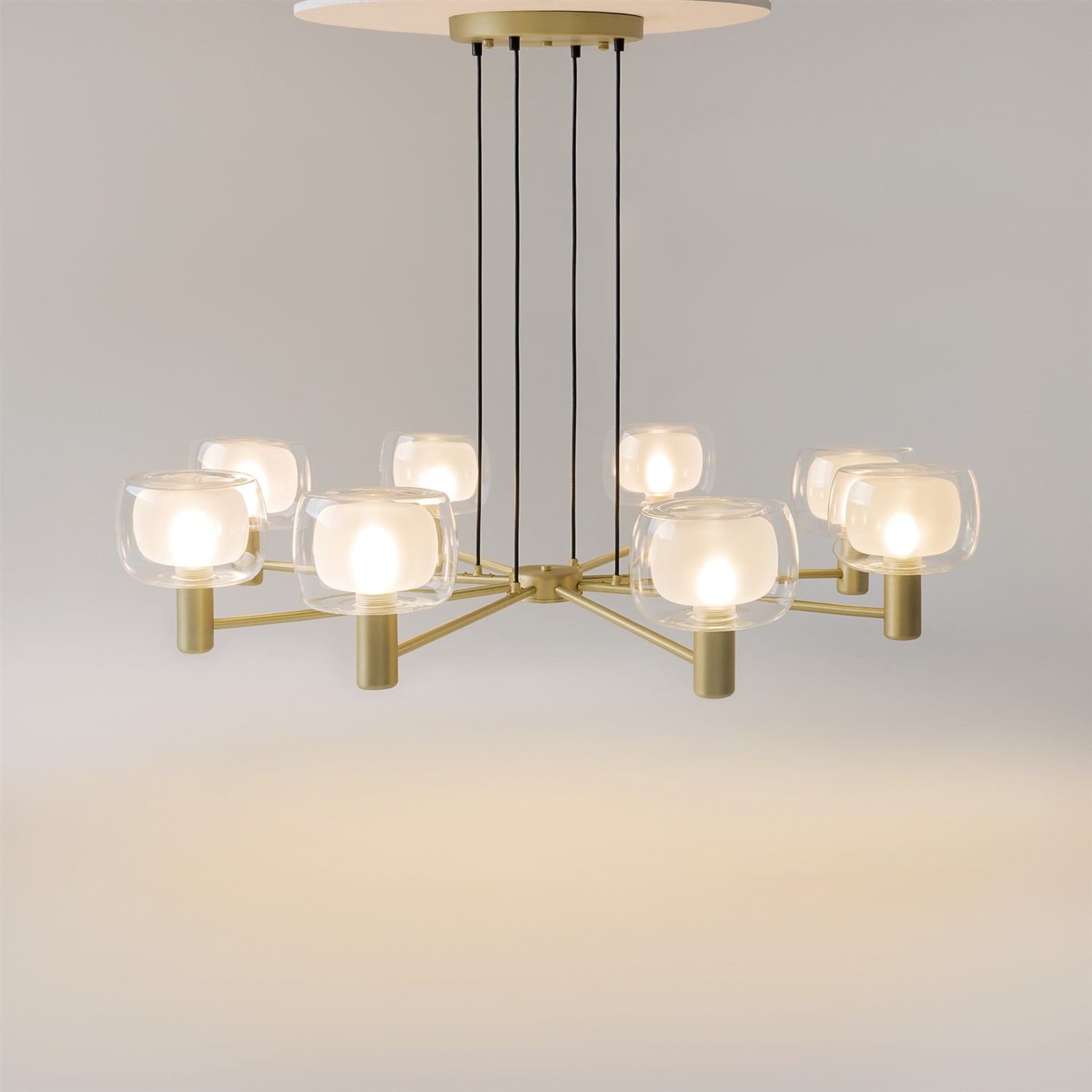 Maytoni Modern Vision Подвесной светильник цвет: золото MOD411PL-08G