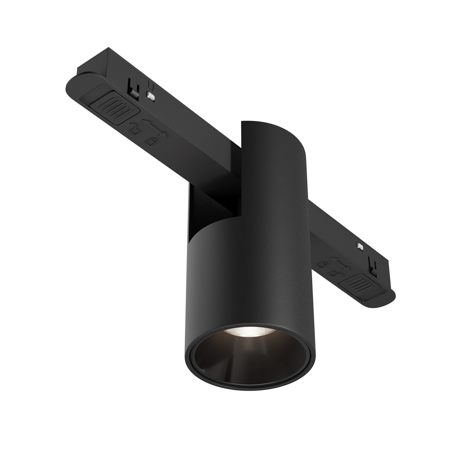 Maytoni Technical Alfa Трековый светильник цвет: черный TR122-2-7W4K-B