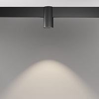 Maytoni Technical Alfa Трековый светильник цвет: черный TR122-2-7W4K-B