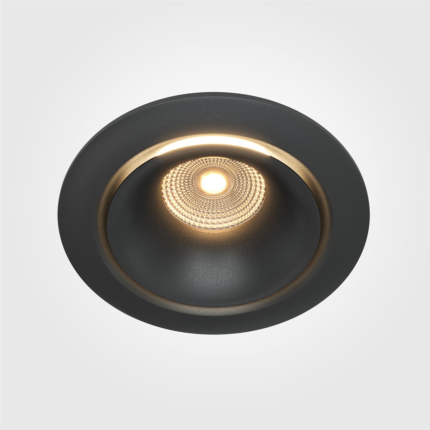 Maytoni Technical Yin Встраиваемый светильник цвет: черный DL031-L12W3K-D-B