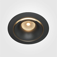 Maytoni Technical Yin Встраиваемый светильник цвет: черный DL031-L12W3K-D-B
